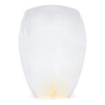Lanterne volante blanche 95 cm