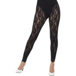 Legging dentelle noir femme