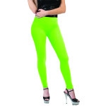 Legging vert fluo adulte
