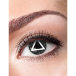 Lentilles de contact sans correction fantaisie gardien de jeu symbole triangle