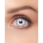 Lentilles de contact sans correction fantaisie horloge 3 mois adulte
