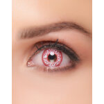 Lentilles de contact sans correction fantaisie oeil inject de sang 1 an adulte halloween