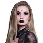 Lentilles de contact sans correction fantaisie oeil noir adulte