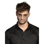 Lentilles de contact sans correction fantaisie sclera oeil noir 6 mois adulte Lentilles de contact sans correction fantaisie sclera oeil noir 6 mois adulte