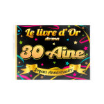 Livre d'or anniversaire 30 ans
