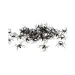 Lot 50 bagues araign�es halloween