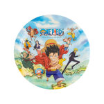 Lot de 8 assiettes 23 cm en carton one piece