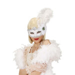 Loup blanc � plume adulte