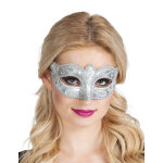 Loup vnitien argent paillett femme