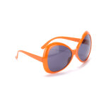 Lunettes disco adulte orange