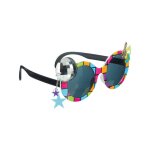 Lunettes disco multicolores adulte