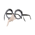 Lunettes nez et sourcils de sorcire femme halloween
