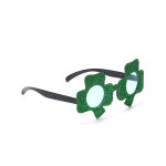 Lunettes pailletes vertes trfle saint - patrick adulte