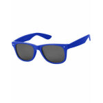 Lunettes de soleil tendance bleu