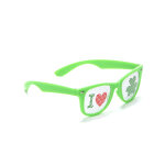 Lunettes vertes saint - patrick plastique adulte
