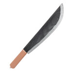 Machette noire et grise en plastique