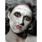 Maquillage cicatrice peau blanc