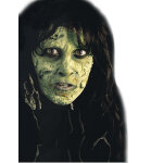 Maquillage peau verte halloween