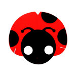 Masque coccinelle enfant