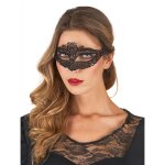 Masque dentell noir femme