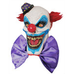 Masque latex clown effrayant
