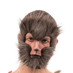 Masque loup brun adulte