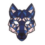 Masque loup  led ractives adulte