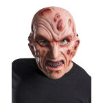 Masque en plastique freddy adulte