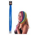 Mche bleue  clipser pour cheveux