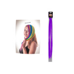Mche violette  clipser pour cheveux
