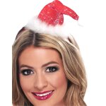 Mini chapeau scintillant mre nol femme
