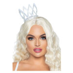 Mini couronne argente femme