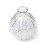 Mini vase en verre rtro 10 cm
