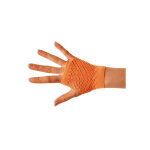 Mitaines courtes oranges r�sille adulte