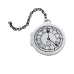 Montre gousset blanche