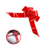 N?ud � tirer g�ant rouge 58 cm