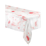 Nappe blanche ensanglant�e 185x140 cm