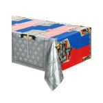Nappe en plastique chevaliers 130 x 180 cm