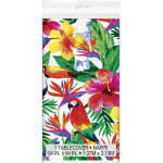 Nappe en plastique palm tropical luau 137 x 213 cm