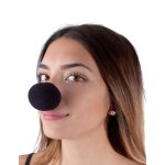 Nez clown en mousse noir