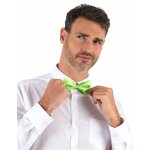 Noeud papillon vert fluo adulte