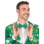 Noeud papillon vert sequins adulte