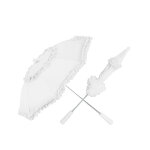 Ombrelle blanche  froufrou