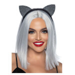 Oreilles de chat argentes adulte