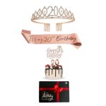 Pack d'accessoires anniversaire 20 ans
