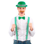 Pack bretelles chapeau et n?ud papillon saint patrick adulte