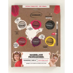 Palette maquillage professionnelle  l'eau thme fille 6 x 4 g