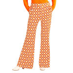 Pantalon groovy rtro annes 70 femme