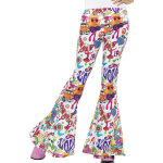 Pantalon hippie ann�es 60 femme