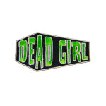 Patch gothique dead girl vert